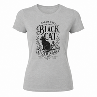 Load image into Gallery viewer, "Salem Black Cat Apothecary" Women's Halloween T-Shirt