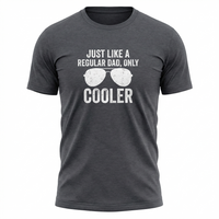 Load image into Gallery viewer, Just Like a Regular Dad, Only Cooler - Cool Dad Aviation Sunglasses Graphic T-Shirt