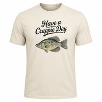 Load image into Gallery viewer, "Have a Crappie Day" Funny Men's Fishing T-Shirt