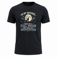 Load image into Gallery viewer, "In My Defense" Funny Graphic T-Shirt