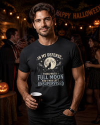Load image into Gallery viewer, "In My Defense" Funny Graphic T-Shirt