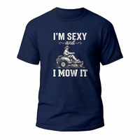 Load image into Gallery viewer, I'm Sexy and I Mow It - Lawn Mower T-Shirt | Funny Gardening Gift for Him | Unique Graphic Tee | 100% Cotton