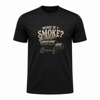 Load image into Gallery viewer, "Mind If I Smoke" BBQ Smoker Men's Graphic T-Shirt